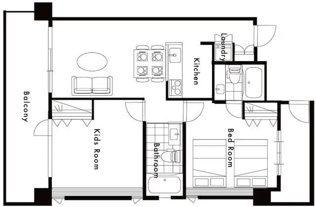Family Süit, Sigara İçilmez (Concept Family Condo)