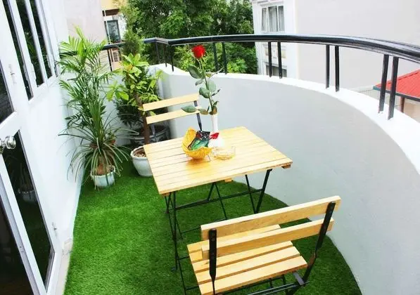 Deluxe Üç Kişilik Oda, Balkon