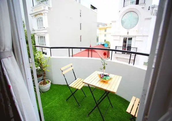 Family Dört Kişilik Oda, Balkon