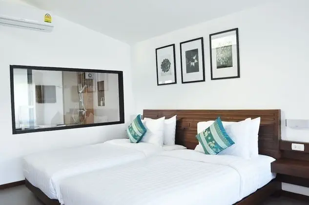 Deluxe Twin Bed with Pool View
