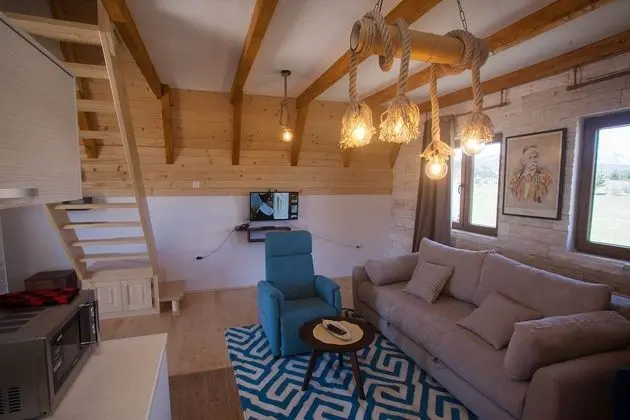 Luxury Dağ Evi, Dağ Manzaralı