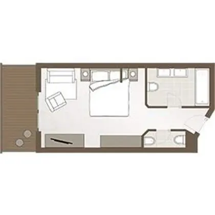 Tek Büyük Yataklı Oda ("de Luxe" - North Side Haus Residenz)