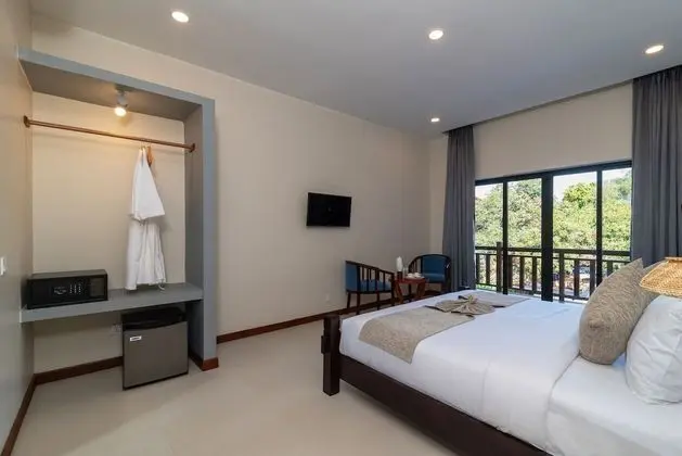 Deluxe Stüdyo, Balkon, Havuz Manzaralı