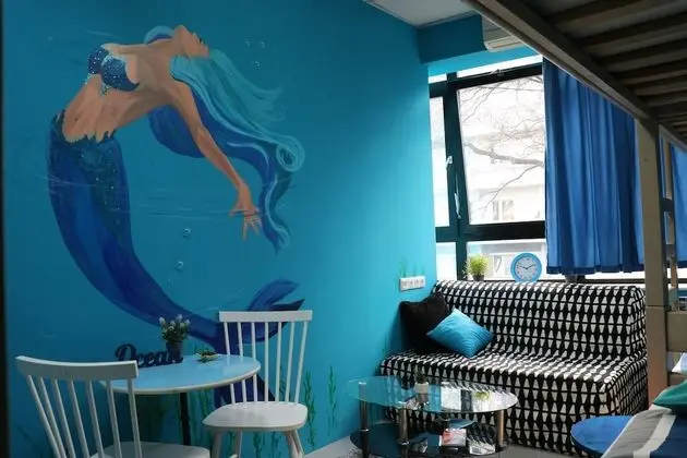 Under the sea, 4 beds dorm, Private bathroom