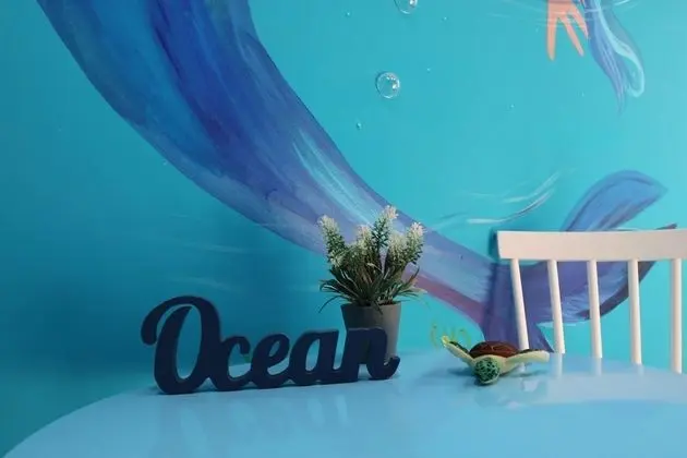 Under the sea, 4 beds dorm, Private bathroom