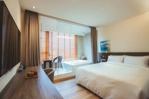 Deluxe Tek Büyük Yataklı Oda, Okyanus Manzaralı