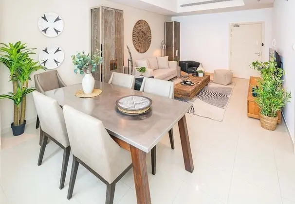 Apart Daire, 2 Yatak Odası, Marina Manzaralı