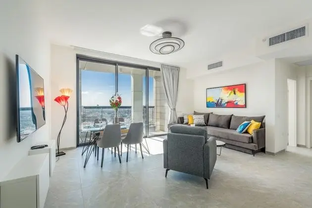 Deluxe Apart Daire, Birden Çok Yatak, Sigara İçilmez, Şehir Manzaralı