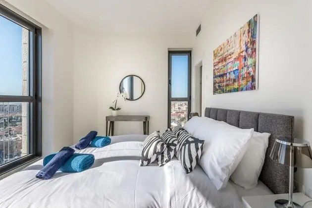 Deluxe Apart Daire, Birden Çok Yatak, Sigara İçilmez, Şehir Manzaralı