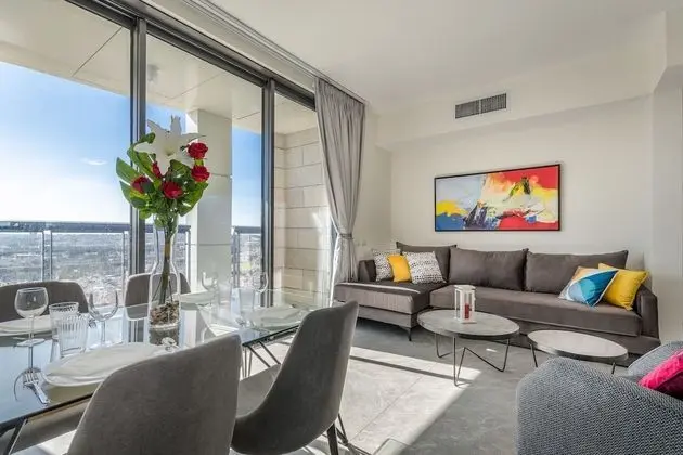 Deluxe Apart Daire, Birden Çok Yatak, Sigara İçilmez, Şehir Manzaralı