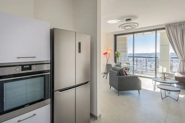 Deluxe Apart Daire, Birden Çok Yatak, Sigara İçilmez, Şehir Manzaralı