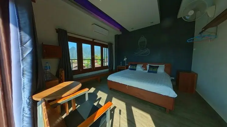 Panoramic Tek Büyük Yataklı Oda, Dağ Manzaralı