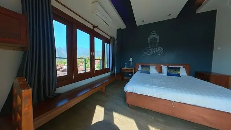 Panoramic Tek Büyük Yataklı Oda, Dağ Manzaralı