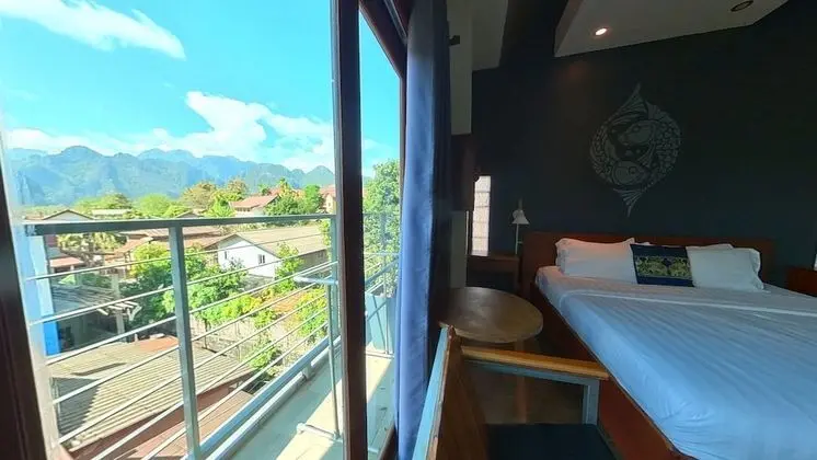 Panoramic Tek Büyük Yataklı Oda, Dağ Manzaralı