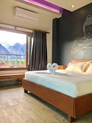 Panoramic Tek Büyük Yataklı Oda, Dağ Manzaralı