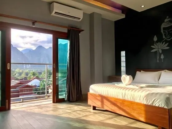 Panoramic Tek Büyük Yataklı Oda, Dağ Manzaralı