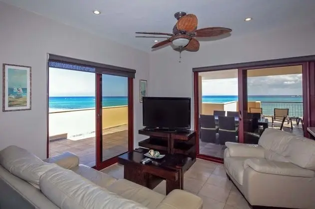 Luxury Çatı Katı Süiti (Penthouse), 3 Yatak Odası, Okyanus Manzaralı, Denize Sıfır