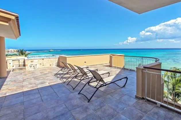 Luxury Çatı Katı Süiti (Penthouse), 3 Yatak Odası, Okyanus Manzaralı, Denize Sıfır
