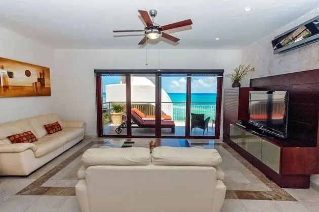 Luxury Çatı Katı Süiti (Penthouse), 3 Yatak Odası, Okyanus Manzaralı, Denize Sıfır