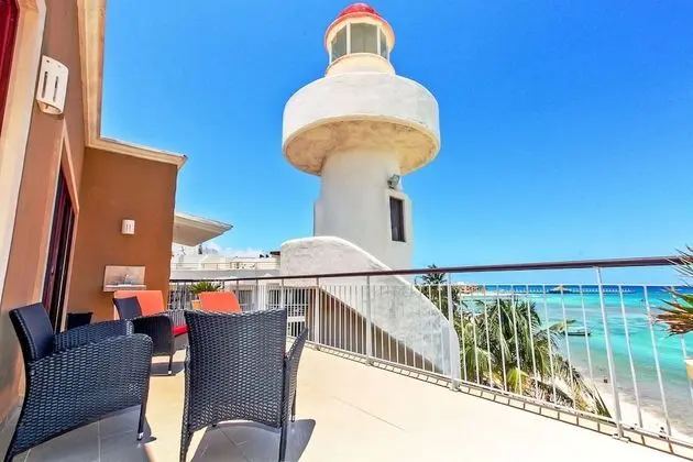 Luxury Çatı Katı Süiti (Penthouse), 3 Yatak Odası, Okyanus Manzaralı, Denize Sıfır