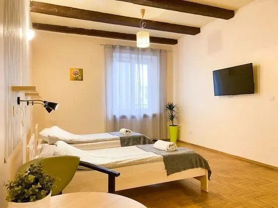 Standard Tek Büyük veya İki Ayrı Yataklı Oda, 1 Çift Kişilik veya 2 Tek Kişilik Yatak