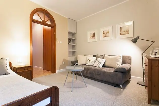 Design Apart Daire, 1 Çift Kişilik Yatak ve Çekyat, Engellilere Uygun, Sigara İçilmez