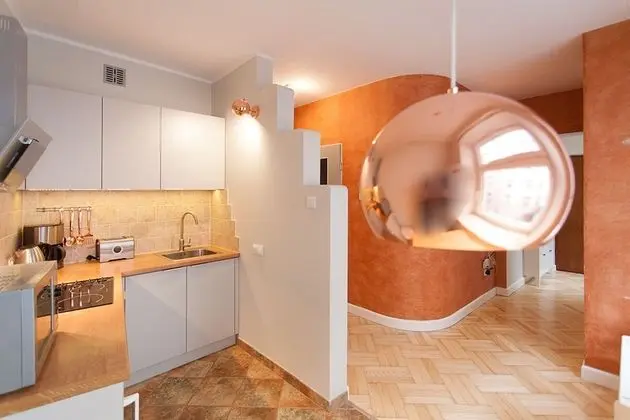 Design Apart Daire, 1 Çift Kişilik Yatak ve Çekyat, Engellilere Uygun, Sigara İçilmez