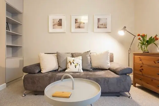 Design Apart Daire, 1 Çift Kişilik Yatak ve Çekyat, Engellilere Uygun, Sigara İçilmez