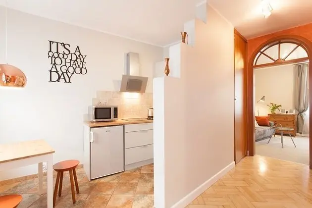 Design Apart Daire, 1 Çift Kişilik Yatak ve Çekyat, Engellilere Uygun, Sigara İçilmez