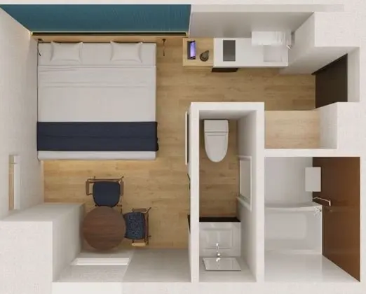 Tek Büyük Yataklı Oda (King)