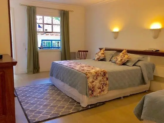 Quarto quadruplo luxo, Acessível, Vista para o jardim