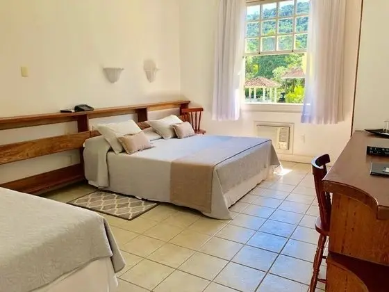 Quarto quadruplo standard, Acessível, Vista para o jardim