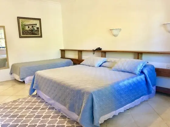 Quarto quadruplo superior, Acessível, Vista para o jardim