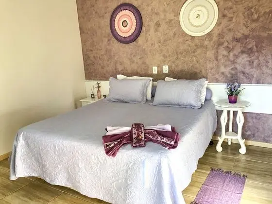 Tek Büyük veya İki Ayrı Yataklı Oda, 1 Yatak Odası, Balkon, Bahçe Manzaralı