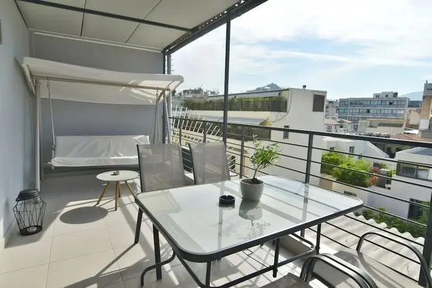 Apart Daire, Balkon (Acropolis View)