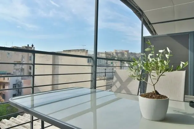 Apart Daire, Balkon (Acropolis View)