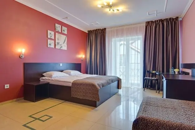 Deluxe Tek Büyük Yataklı Oda, Balkon, Deniz Manzaralı