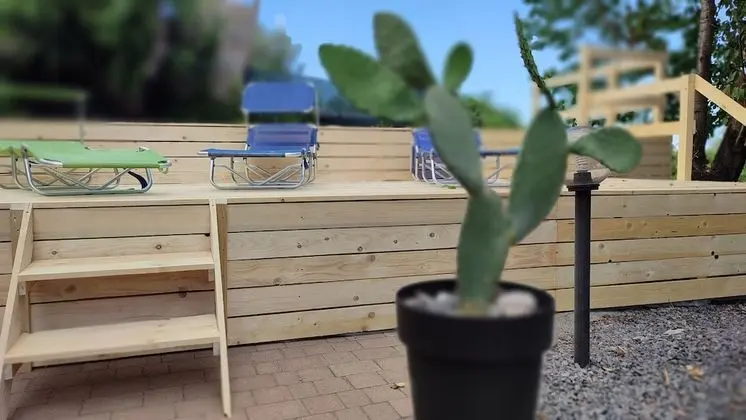 Deluxe Tek Büyük veya İki Ayrı Yataklı Oda, 1 Yatak Odası, Özel Banyo, Okyanus Manzaralı