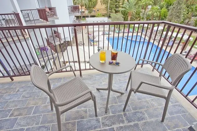 Tek Büyük Yataklı Oda, Balkon, Havuz Manzaralı (2 adults)