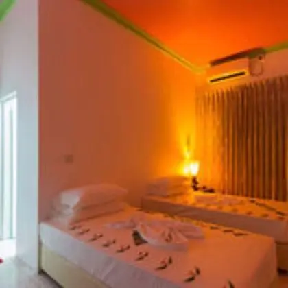 Deluxe Tek Büyük veya İki Ayrı Yataklı Oda, 2 Tek Kişilik Yatak, Sigara İçilmez, Özel Banyo