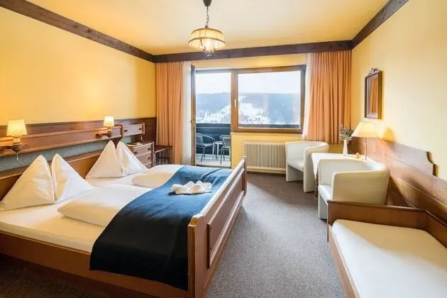 Tek Büyük Yataklı Oda, Balkon, Dağ Manzaralı