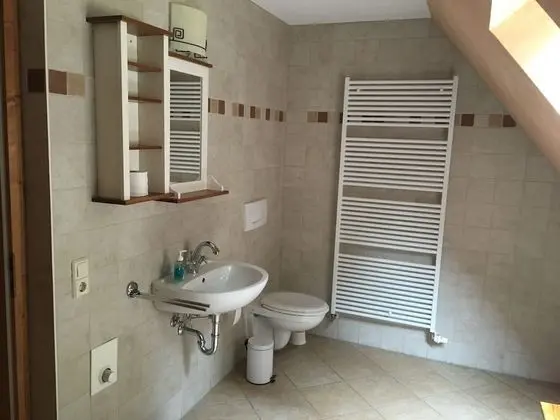 Traditional Ev, Özel Banyo (Bikehütte Rehnhäusl)