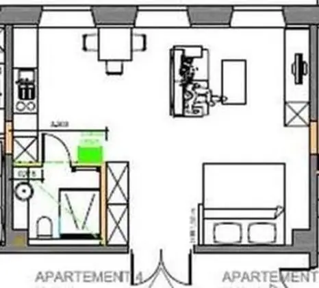Apart Daire (Herrenhaus 4)