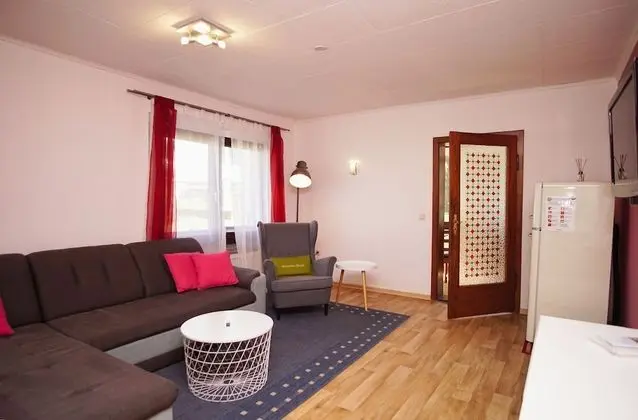 Apart Daire, 1 Yatak Odası, Teras (free access to pool and sauna nearby)