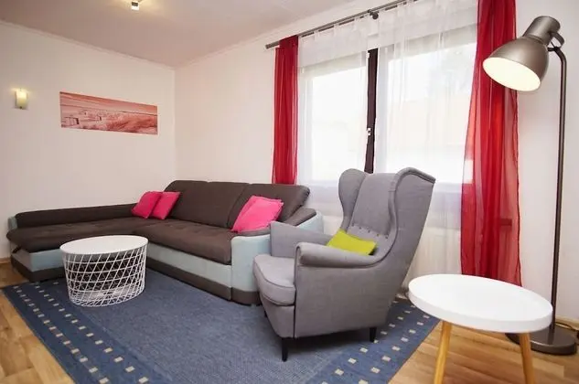 Apart Daire, 1 Yatak Odası, Teras (free access to pool and sauna nearby)