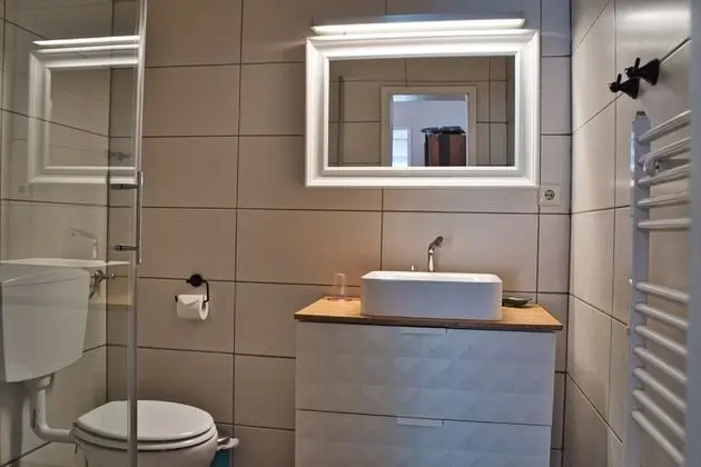 Apart Daire, 1 Yatak Odası, Teras (free access to pool and sauna nearby)