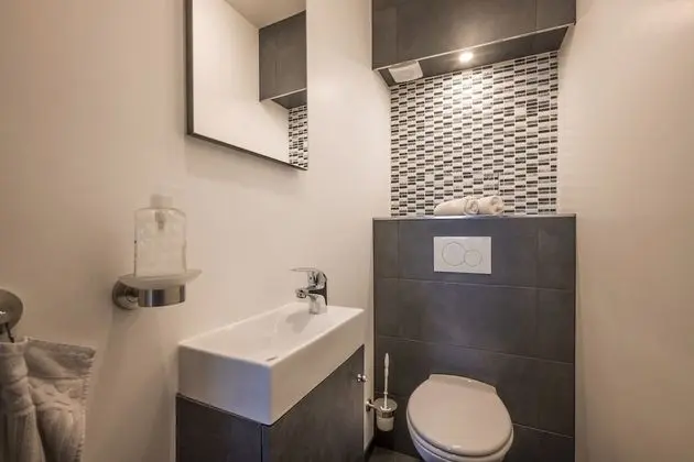 Luxury Apart Daire, 1 Büyük (Queen) Boy Yatak, Mutfak, Tepe Manzaralı