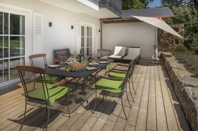 Deluxe Apart Daire, 2 Yatak Odası, Engellilere Uygun, Bahçe Manzaralı