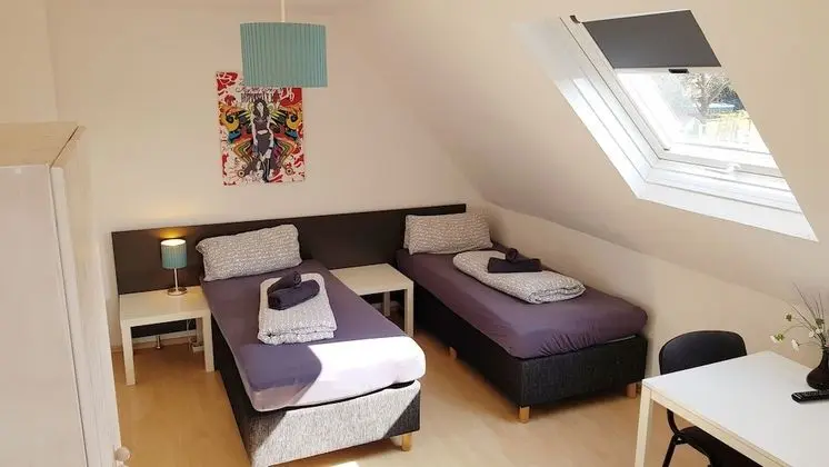 Apart Daire, 2 Tek Kişilik Yatak, Ortak Banyo