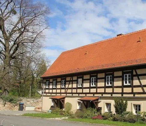Classic Apart Daire, Özel Banyo (Fewo Fachwerkhaus Maxen)